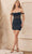 Nox Anabel R806 - Beaded Cowl Cocktail Dress Cocktail Dresses