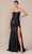 Nox Anabel T1489 - Knot Neck Slit Evening Dress Prom Dresses