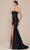 Nox Anabel T1489 - Knot Neck Slit Evening Dress Prom Dresses