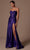 Nox Anabel T1489 - Knot Neck Slit Evening Dress Prom Dresses