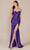 Nox Anabel T1489 - Knot Neck Slit Evening Dress Prom Dresses