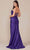 Nox Anabel T1489 - Knot Neck Slit Evening Dress Prom Dresses