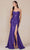 Nox Anabel T1489 - Knot Neck Slit Evening Dress Prom Dresses