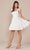 Nox Anabel T869W - Tie Strap Semi Sweetheart Neck Cocktail Dress Homecoming Dresses