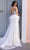 Nox Anabel Y1475 - Embellished Sleeveless Prom Gown With Overskirt Prom Dresses