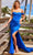 Nox Anabel Y1547 - Off-Shoulder Corset Slit Dress Special Occasion Dress