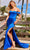 Nox Anabel Y1547 - Off-Shoulder Corset Slit Dress Special Occasion Dress