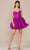 Nox Anabel Y859 - Sweetheart Ruffled Skirt Cocktail Dress Cocktail Dresses 12 / Black