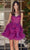 Nox Anabel Y859 - Sweetheart Ruffled Skirt Cocktail Dress Cocktail Dresses 12 / Black