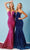 Ombre Sequin V-Neck Evening Dress 70293W Evening Dresses