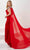 Panoply 14195 - Off Shoulder Velvet Evening Gown Evening Dresses