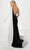 Panoply 14198 - Plunging Velvet Evening Gown Evening Gown