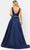 Poly USA 8678 - Sleeveless A-Line Gown Prom Dresses