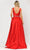 Poly USA 8678 - Sleeveless A-Line Gown Prom Dresses