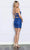 Poly USA 9210 - Lace-up Back Sequin Dress Party Dresses