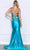 Poly USA 9256 - Satin Bandeau Back Prom Dress Prom Dresses