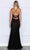 Poly USA 9272 - V-Neck Multi-Color Beaded Prom Dress Evening Dresses