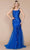 Poly USA 9306 - Dual Strap Mermaid Prom Dress Prom Dresses XS / Royal