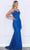 Poly USA 9354 - Glitter Lace Sleeveless Prom Dress Prom Dresses