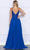 Poly USA 9366 - Sequin Embroidered V-Neck Prom Dress Prom Dresses