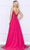 Poly USA 9366 - Sequin Embroidered V-Neck Prom Dress Prom Dresses