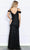 Poly USA 9384 - Cold Shoulder Glitter Prom Dress Prom Dresses