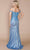 Poly USA 9398 - Cold Shoulder Prom Dress with Slit Prom Dresses