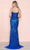 Poly USA 9436 - Sequin Ornate V-Neck Prom Dress Evening Dresses