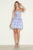 Poly USA 9468 - Corset Bodice A-Line Cocktail Dress Homecoming Dresses XS / Lavender