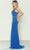 Poly USA 9530 - Beaded Sequin V-Neck Prom Dress Prom Dresses