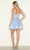 Poly USA 9586 - Dotted Sequin Sweetheart Cocktail Dress Cocktail Dresses