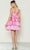 Poly USA 9590 - Bow Detailed A-Line Cocktail Dress Cocktail Dresses