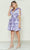 Poly USA 9602 - Bow Detailed Sleeveless Cocktail Dress Cocktail Dresses XS / Lavender