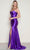 Poly USA 9644 - Bow Accented Sweetheart Satin Prom Dress Prom Dresses