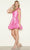 Poly USA 9668 - Ruffled Hem Sleeveless Cocktail Dress Cocktail Dresses