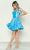 Poly USA 9668 - Ruffled Hem Sleeveless Cocktail Dress Cocktail Dresses