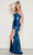 Poly USA 9684 - Sheer Insert Corset with Sweetheart Neckline Prom Gown Evening Dresses