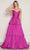 Poly USA 9694 - Bow Neckline Strapless Prom Dress Prom Dresses