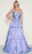 Poly USA 9694 - Bow Neckline Strapless Prom Dress Prom Dresses XS / Lavender