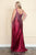 Poly USA W1130 - Rhinestone Studded Plus Prom Dress Special Occasion Dress