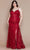 Poly USA W1154 - Glitter Sweetheart Plus Prom Dress Prom Dresses 14W / Wine