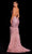 Portia and Scarlett PS21128 - Plunging Mermaid Evening Gown Evening Dresses 8 / Silver