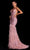 Portia and Scarlett PS21128 - Plunging Mermaid Evening Gown Evening Dresses 8 / Silver