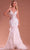 Portia and Scarlett PS21128 - Plunging Mermaid Evening Gown Evening Dresses 8 / Silver