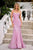 Portia and Scarlett - Ps22036 Corset Style Sequin Gown Prom Dresses 0 / Pink Multi