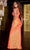 Portia and Scarlett PS22380 - Sequin Cutout Prom Dress Prom Dresses 2 / Hot Orange