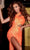 Portia and Scarlett PS22380 - Sequin Cutout Prom Dress Prom Dresses 2 / Hot Orange