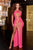 Portia and Scarlett PS22380 - Sequin Cutout Prom Dress Prom Dresses 2 / Hot Orange