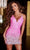 Portia and Scarlett PS22405 - Ombre Sequin Backless Cocktail Dress Cocktail Dresses 4 / Pink-Ombre