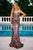 Portia and Scarlett PS22538 - Sequin Motif Mermaid Evening Dress Evening Dresses 00 / Black Hot Pink Gold